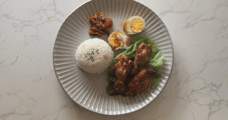 How to Make Tebamoto-ni (手羽元煮) – Japanese Soy-Braised Chicken Drumettes with Eggs